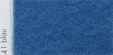 PA  Flock 22dtex 2mm blau NC 141