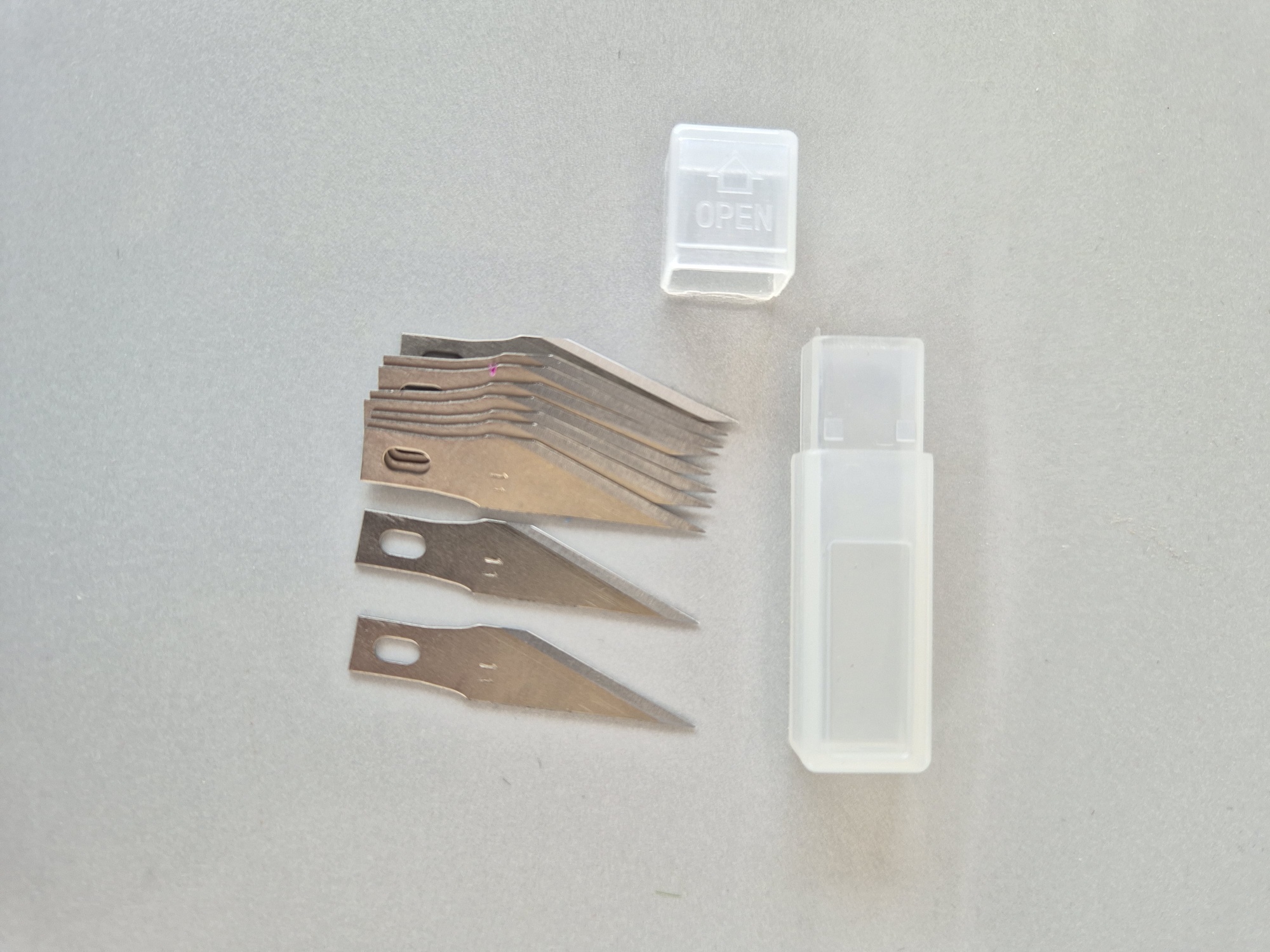 Klingen für Entgitter Messer